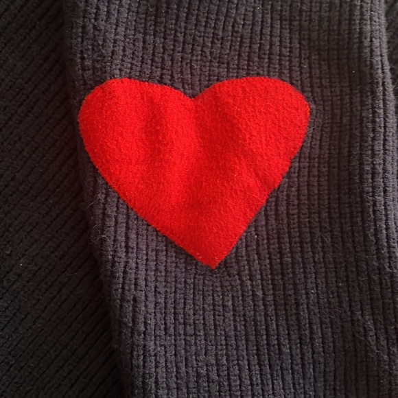 Chicwish Heart Sweater - Picture 4 of 6